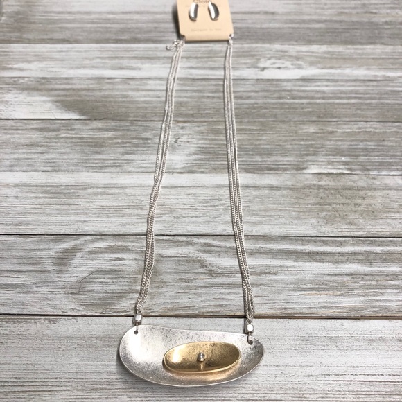 Abstract Necklace & Earrings Set - Picture 1 of 3